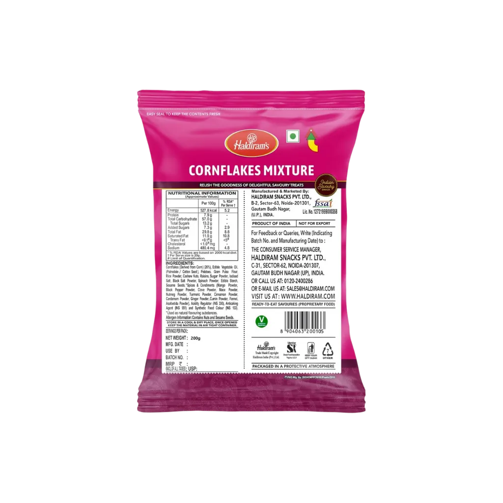 Haldiram's Cornflakes Mixture buy online USA - 2