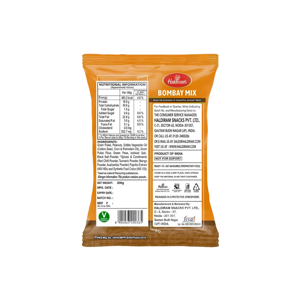 Haldiram's Bombay Mixture buy online USA - 2