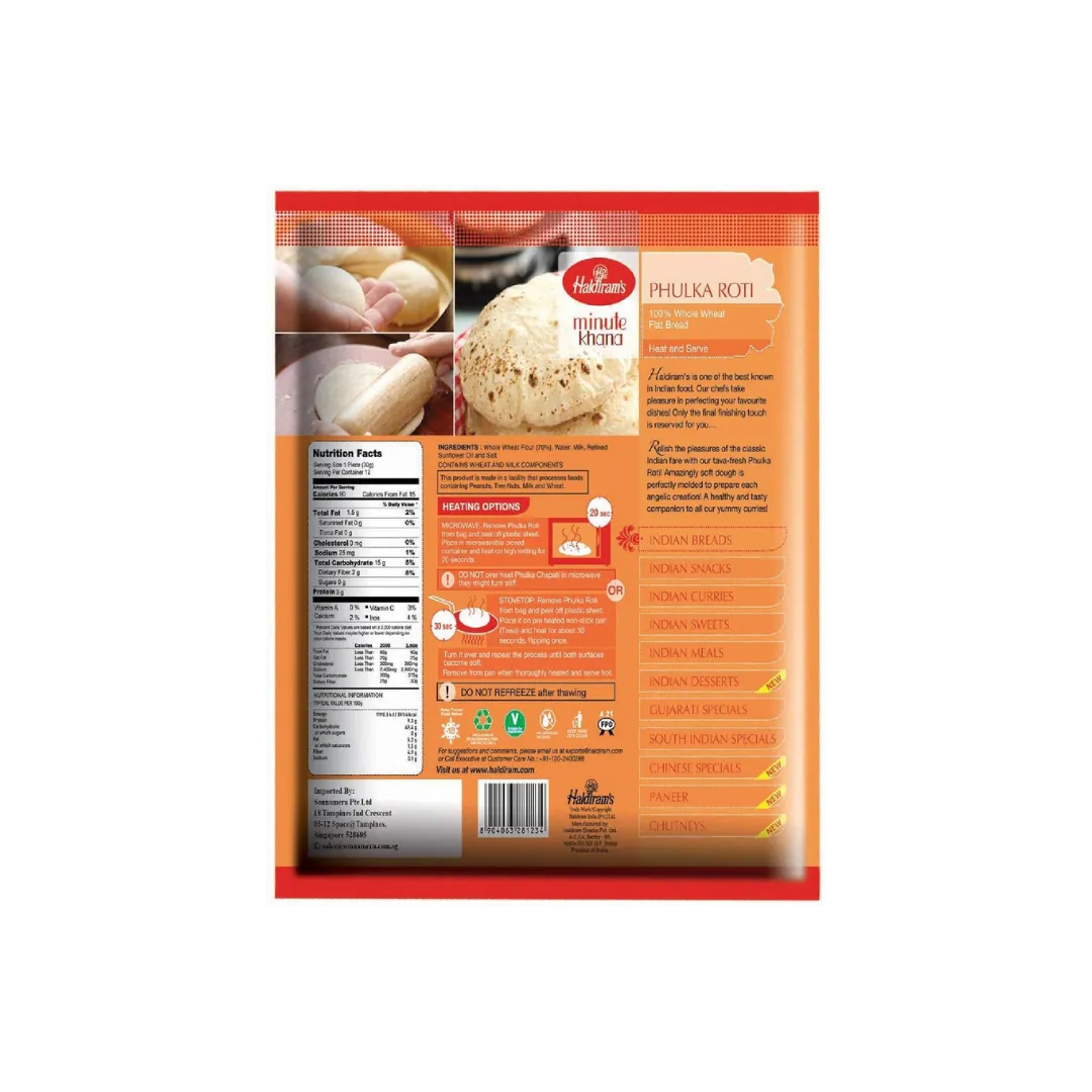 Haldiram’s Phulka Roti buy online USA - 2