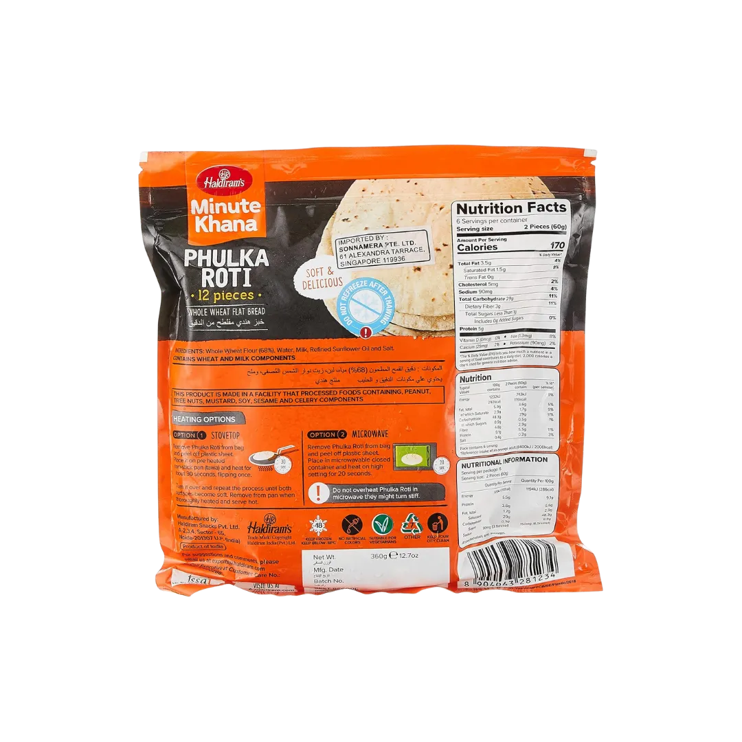 Haldiram’s Phulka Roti buy online USA - 3