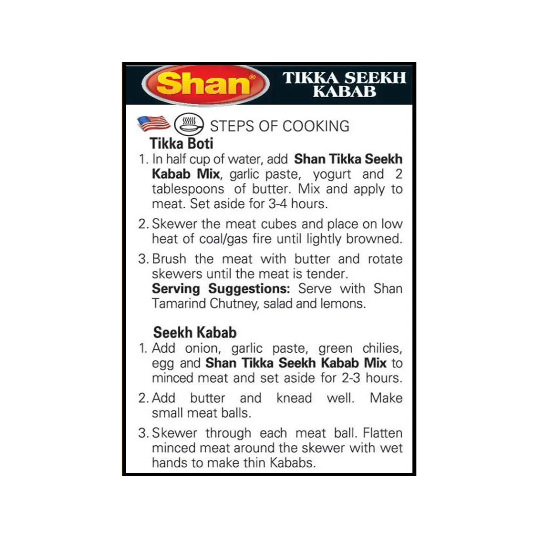 Shan seekh kabab buy online USA - 2