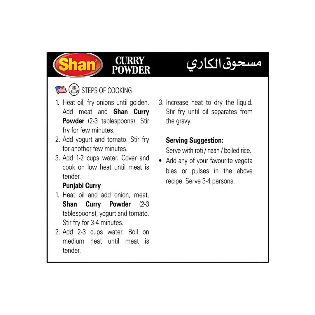 Shan Curry Powder Mix buy online USA - 3
