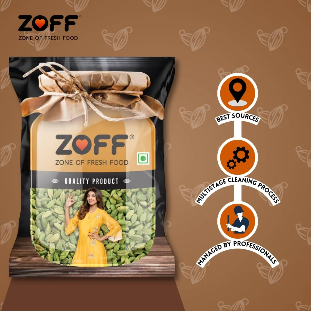 Zoff Green Cardamom (Choti Elaichi) buy online USA - 3